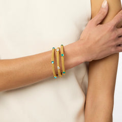 Cabachon bangle