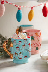 Holiday Pedestal Mugs