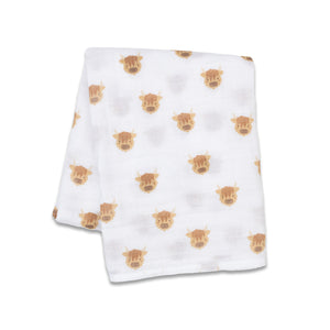 Lulujo Cotton Swaddle