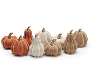 Set of 3 Pumpkin shelf sitters