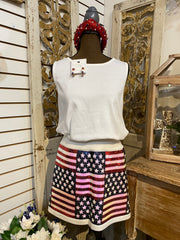 QOS Stars and Stripes skirt