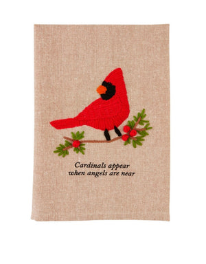 Cardinal EMB hand towel