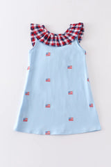 Flag Print Dress