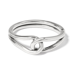 Interlok curve Hinged bangle