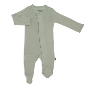 Seafoam green footie