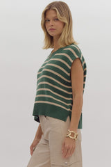 Pine Green Sweater top