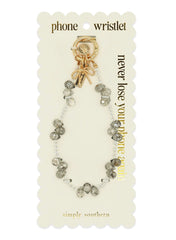 Phone Wristlet- bead trio
