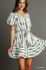 Belted Bow Dress