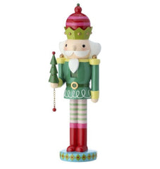 16.5” nutcracker with tree