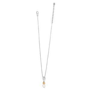 Cascade Unity Petite Necklace with Pearl