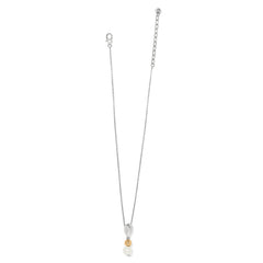 Cascade Unity Petite Necklace with Pearl