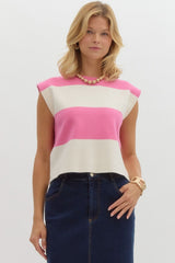 Wide Stripe top