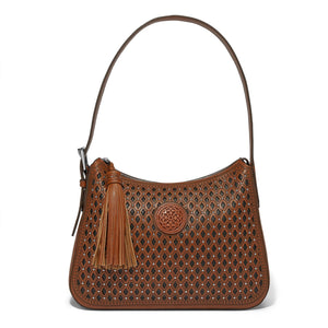 Russet Tierra large shoulder bag