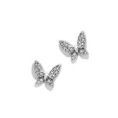 Enchanting Silver butterfly post