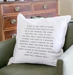 Town of David Euro pillow