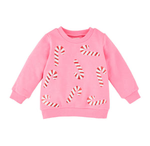 Kids Candy Cane Sweater