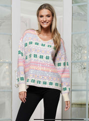 Pastel Snowflake sweater