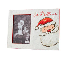 Santa and Me Frame