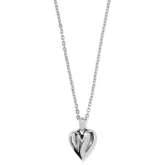 PETITE CASCADE REVERSIBLE HEART NECKLACE