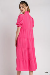 Tiered maxi dress