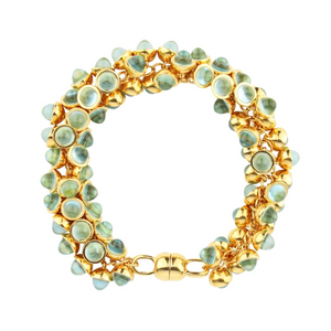 Cosmic bracelet- Sky Blue Topaz