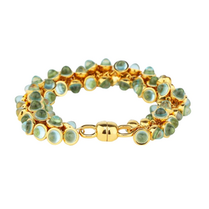 Cosmic bracelet- Sky Blue Topaz