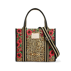 Leopard Dynasty Canvas Carryall