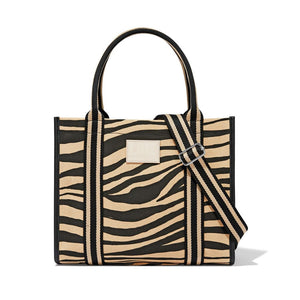 Zebra Love Canvas Carryall