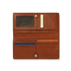 Russet Ferrara La Bellezza Slim Folio Wallet