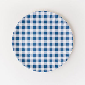 Gingham “paper” Platter