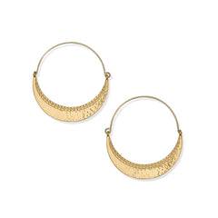 Palm Canyon Large Gold Hoop