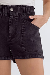 Denim Rushed top Shorts