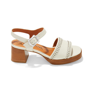 Fionna White Sandal