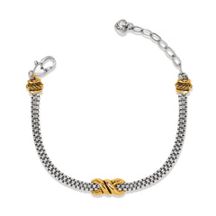 Interlock Twist 2tn Double Bracelet