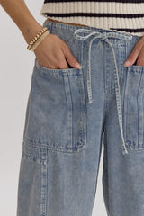 Light Denim Crop Jean