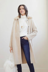 Sofia Coat w/ Removable collar