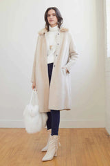 Sofia Coat w/ Removable collar