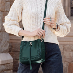 Jewel green small Hobo