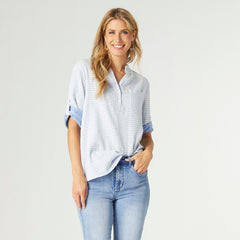 Jesse Casual Henley Top