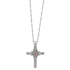 Eternal cross necklace