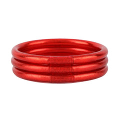 Crimson Red All weather bangle