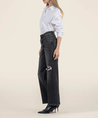 KUT Jodi HR wide leg black denim