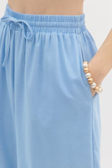 Baby blue scalloped set