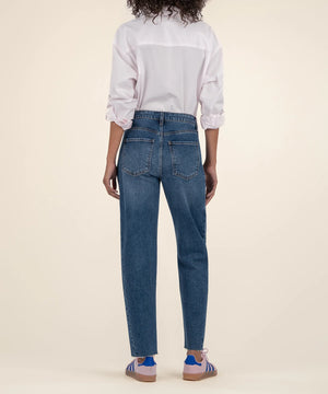 Ashley Moderate Dark wash slouchy jean