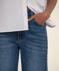 Ashley Moderate Dark wash slouchy jean