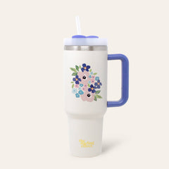 40oz Take Me Everywhere Tumbler - Bloom Cream