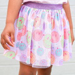 Smiley Face Tutu - Spring Skirt