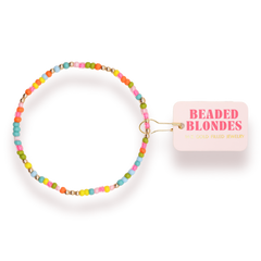 Rainbow Sprinkle Bracelet: Standard 6.75 Inch