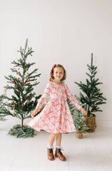 Gwendolyn Dress in Santa Cocoa