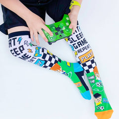 GAME SOCKS: Kids & Adults Age 6 - 99